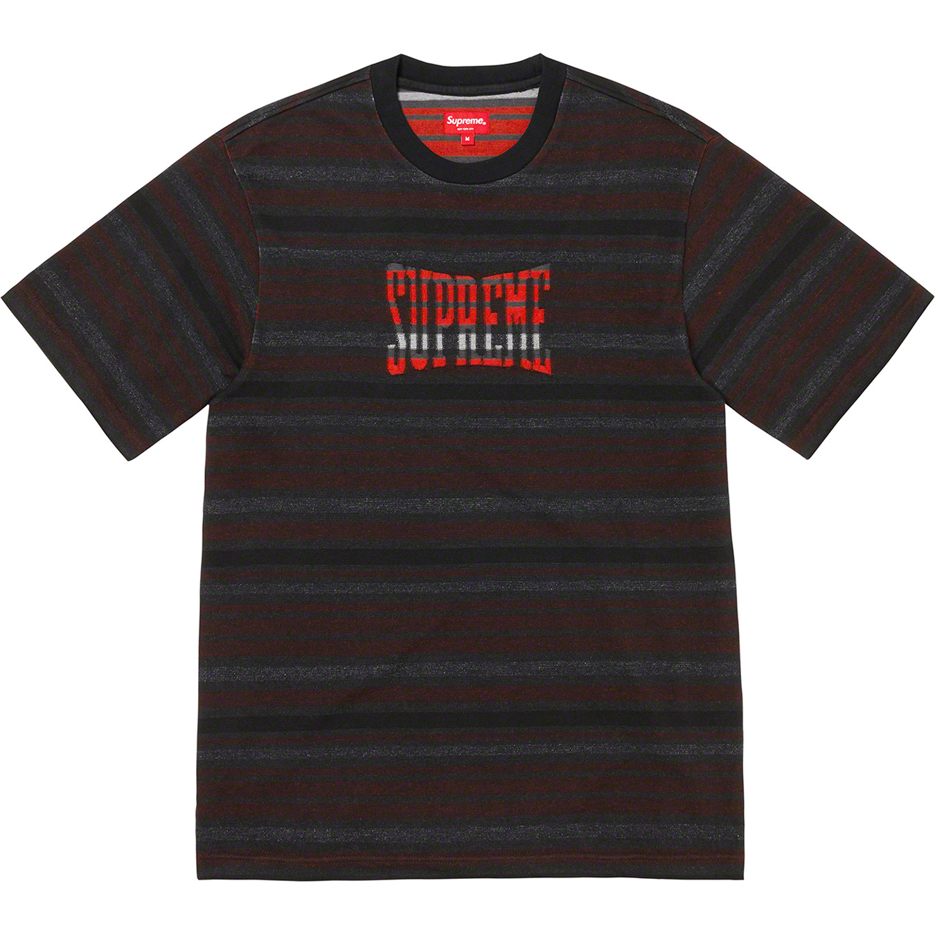 Inverted Stripe S/S Top