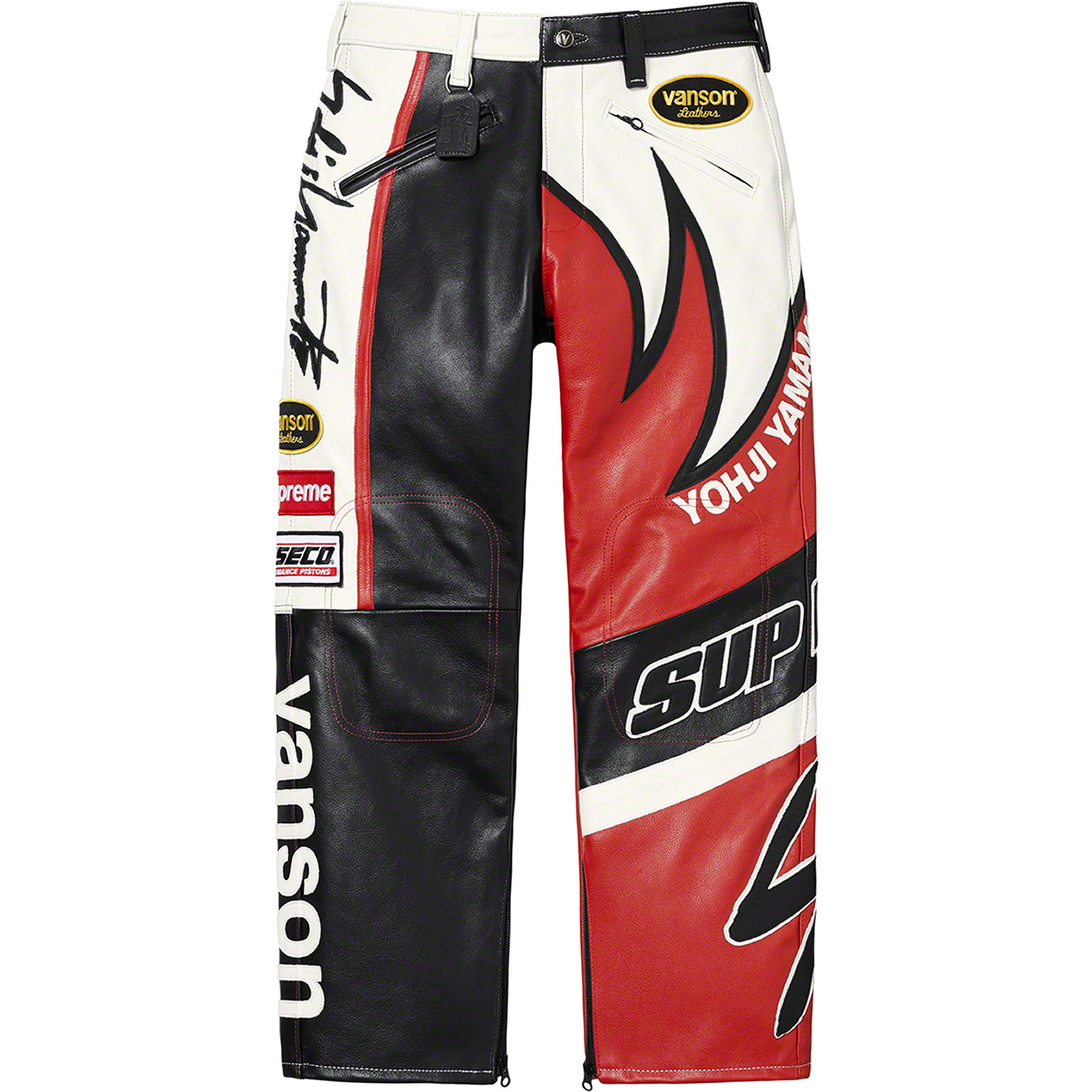 Supreme®/Yohji Yamamoto®/ Vanson Leathers® Split Pant