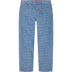 Multi Type Jacquard Regular Jean
