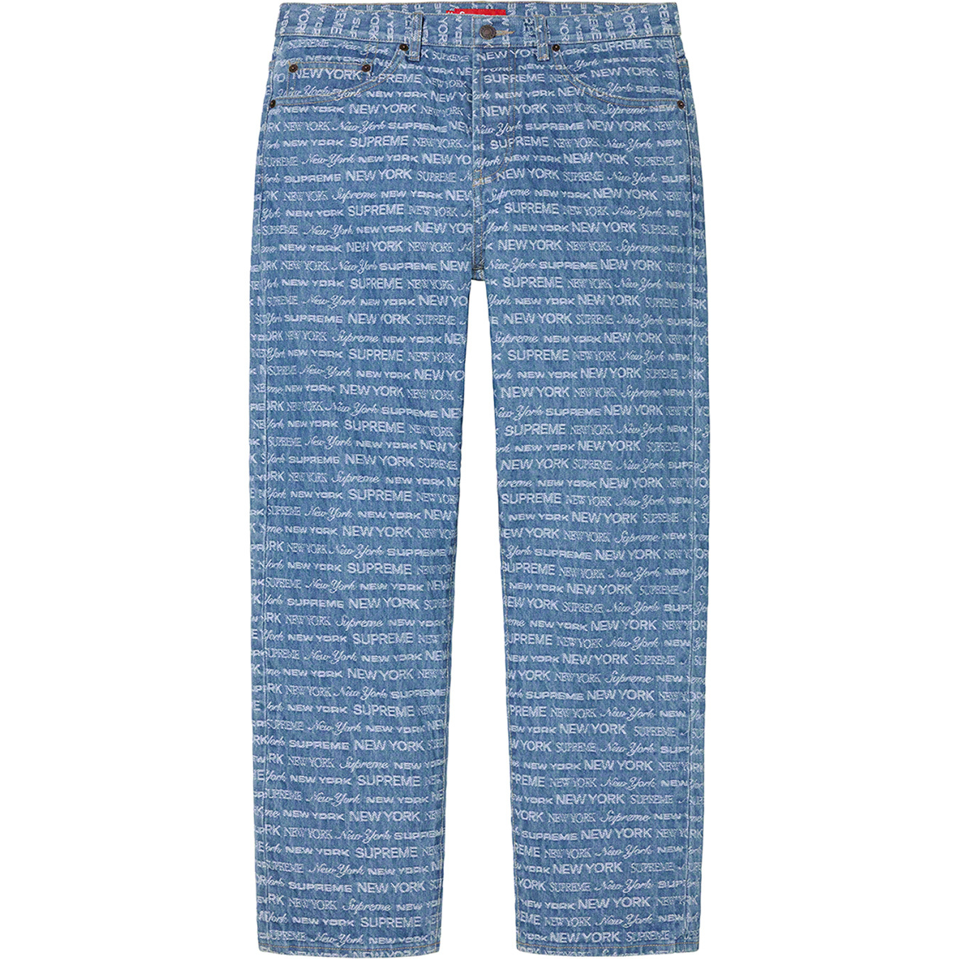 Multi Type Jacquard Regular Jean