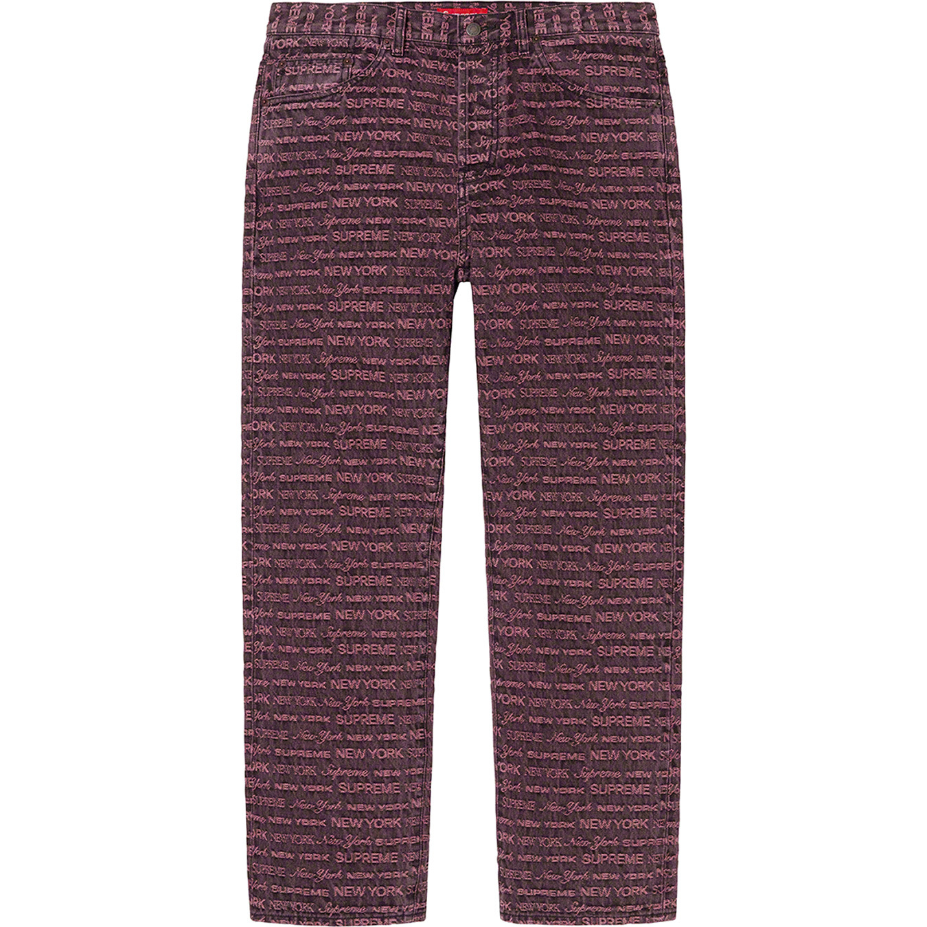 Multi Type Jacquard Regular Jean