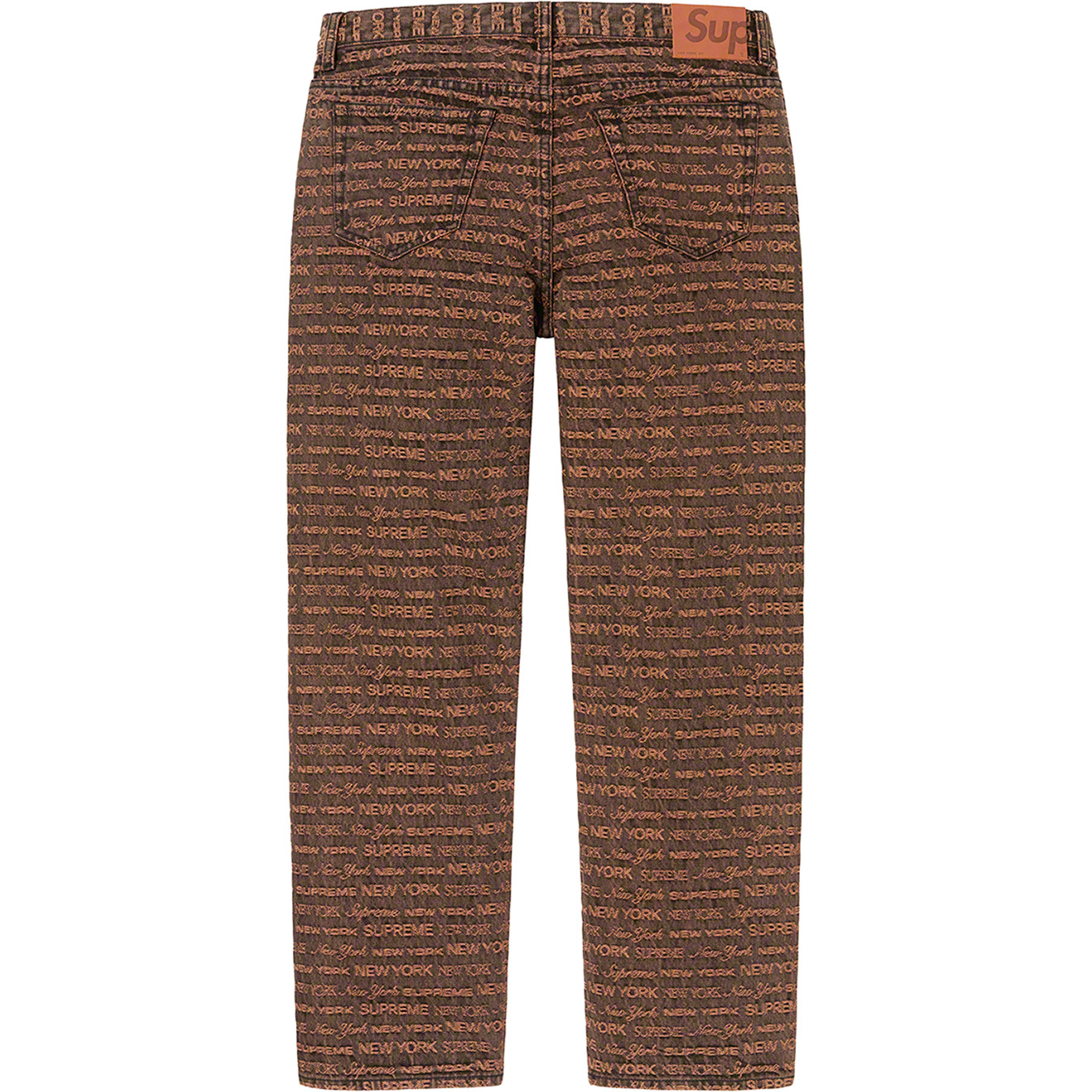 Multi Type Jacquard Regular Jean