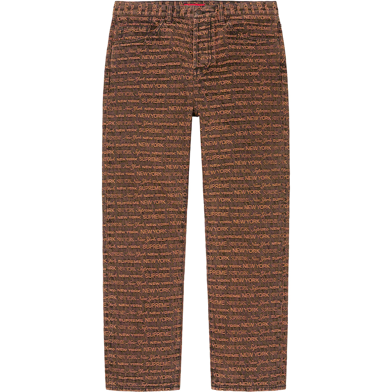 Multi Type Jacquard Regular Jean