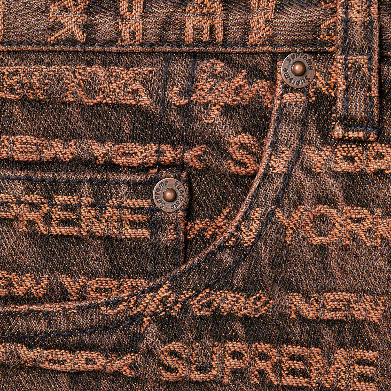 Multi Type Jacquard Regular Jean