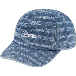Multi Type Jacquard Denim 6-Panel