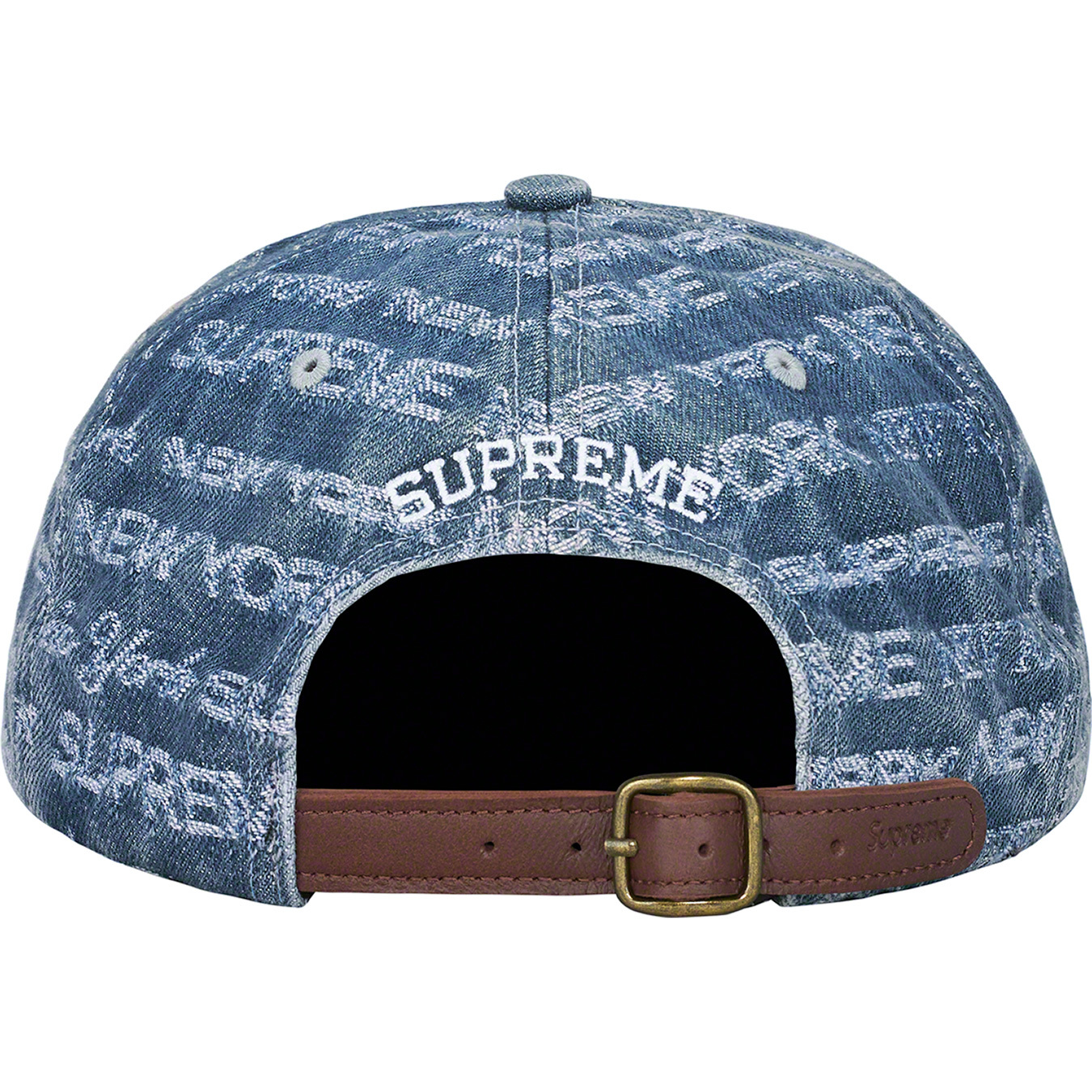 Multi Type Jacquard Denim 6-Panel