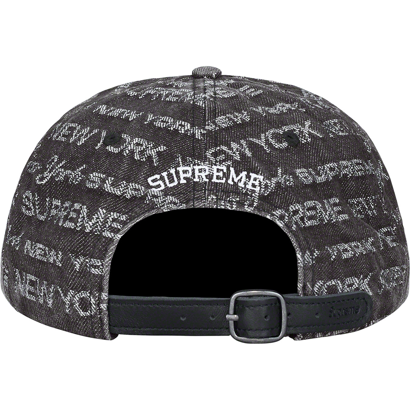 Multi Type Jacquard Denim 6-Panel