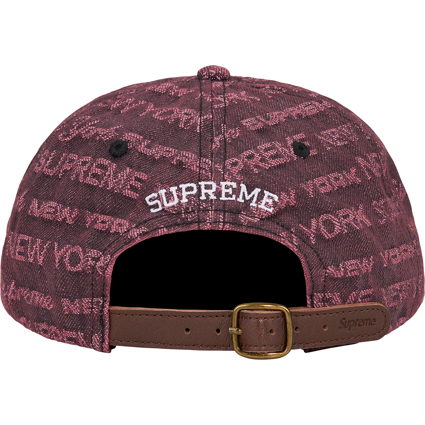 Multi Type Jacquard Denim 6-Panel