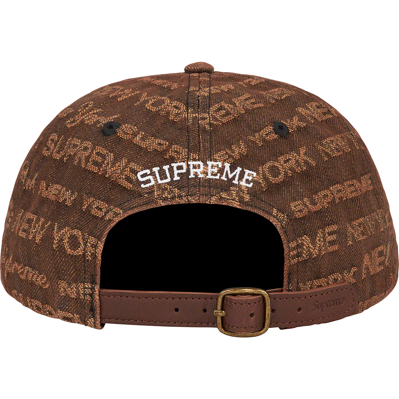 Multi Type Jacquard Denim 6-Panel