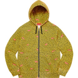 Supreme/IRAK Zip UP Hooded Sweatshirt