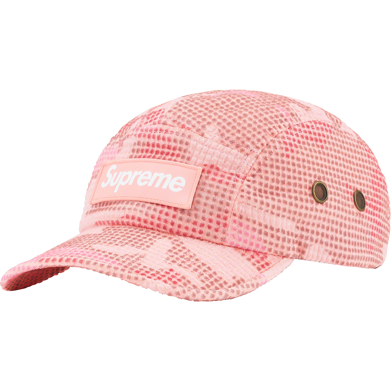 Camo Grid Velvet Camp Cap