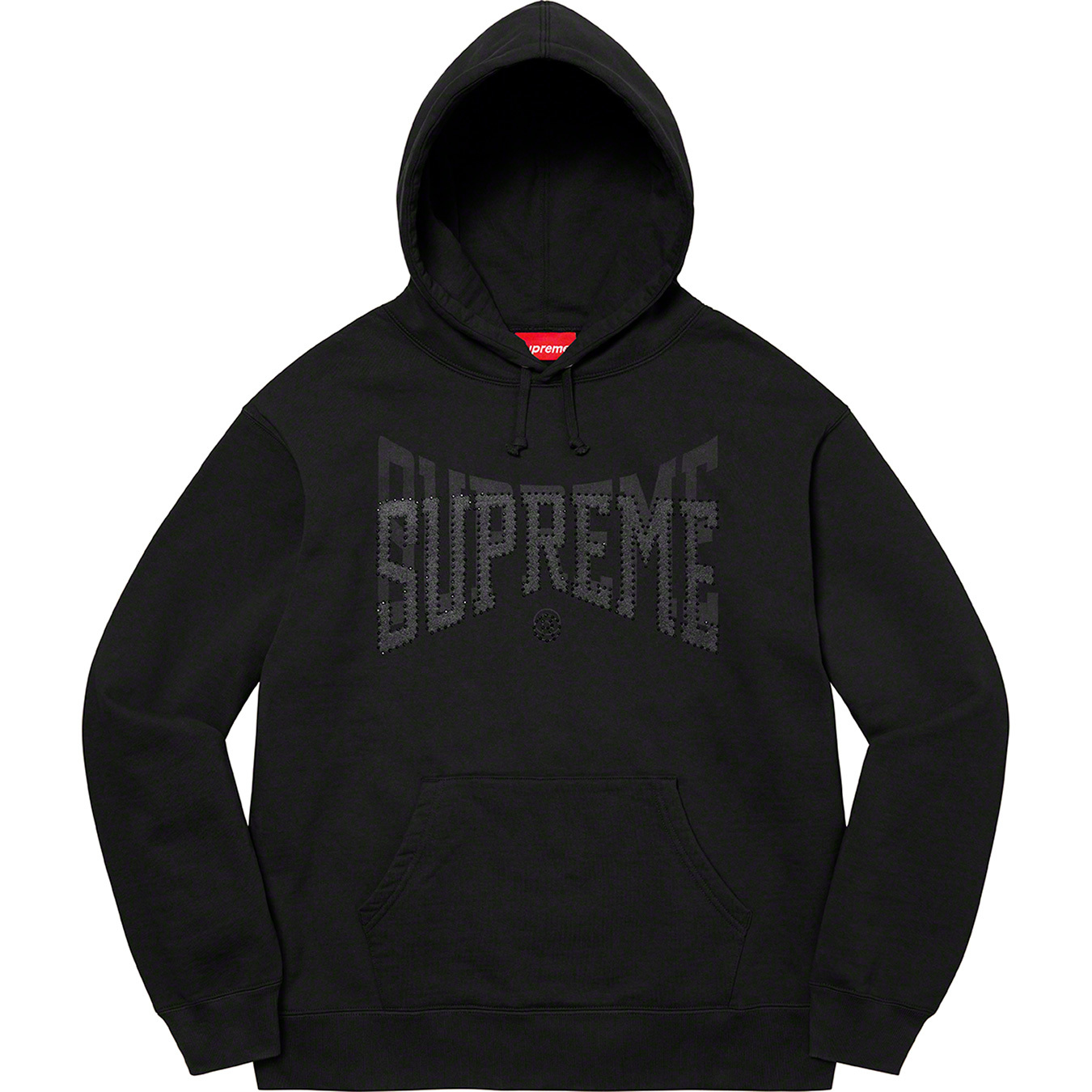 Rhinestone Shadow Hooded Sweatshirt