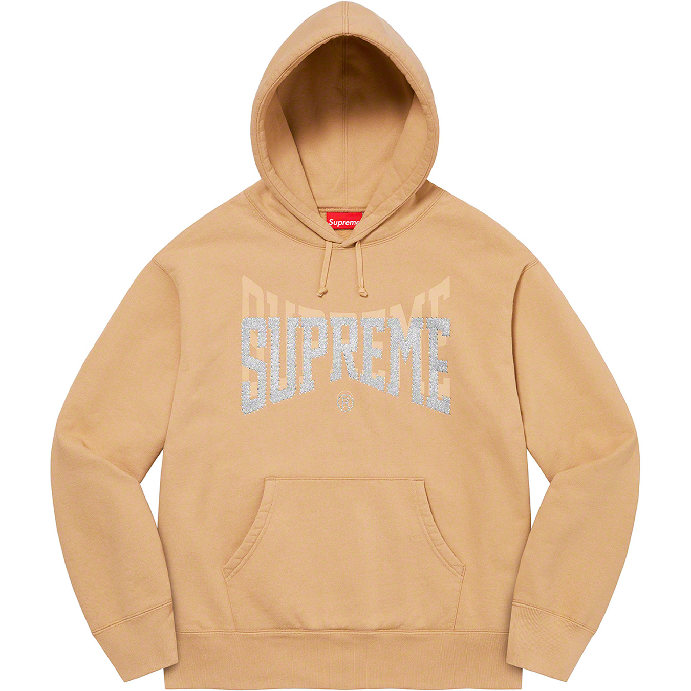 Rhinestone Shadow Hooded Sweatshirt