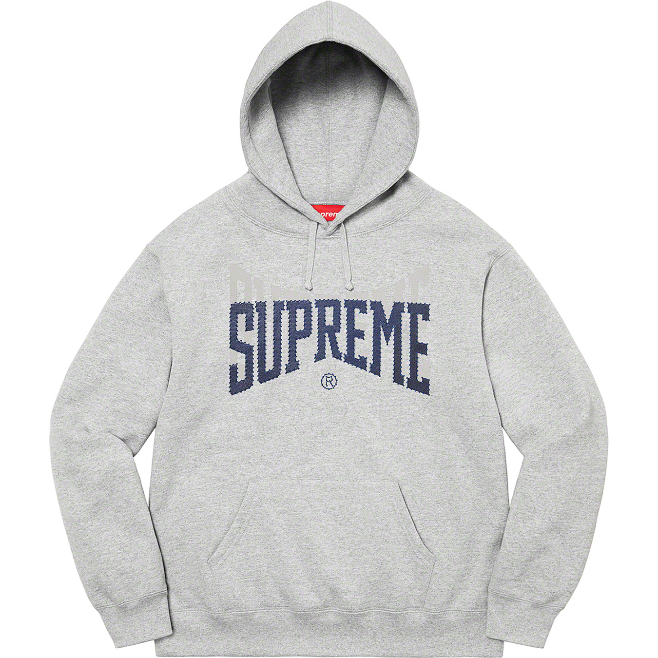 Rhinestone Shadow Hooded Sweatshirt