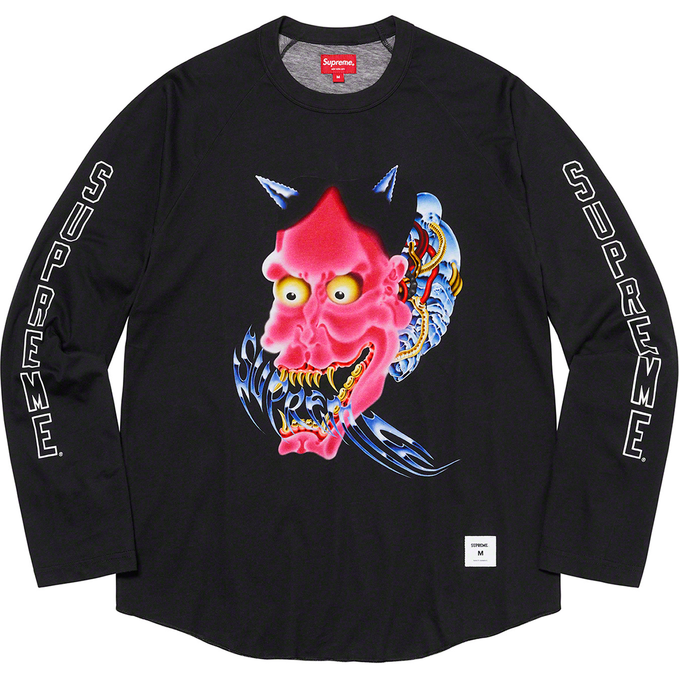 Demon Raglan L/S Top