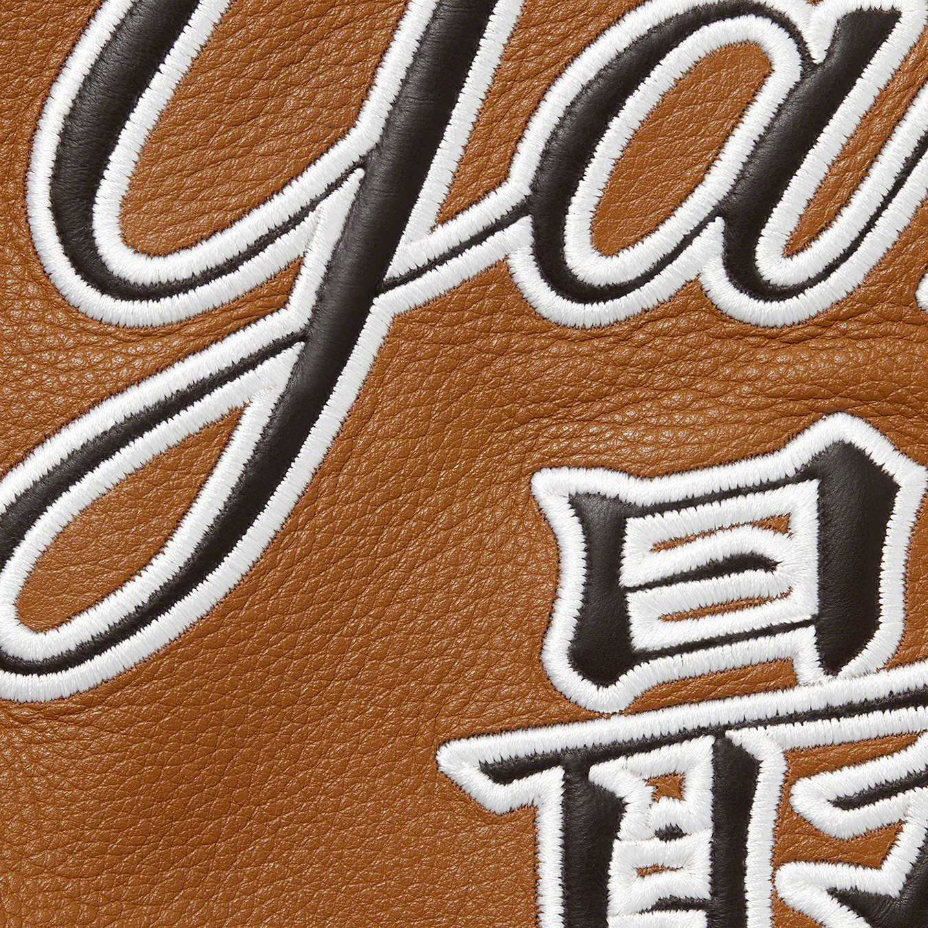 Supreme®/New York Yankees™ Leather Varsity Jacket