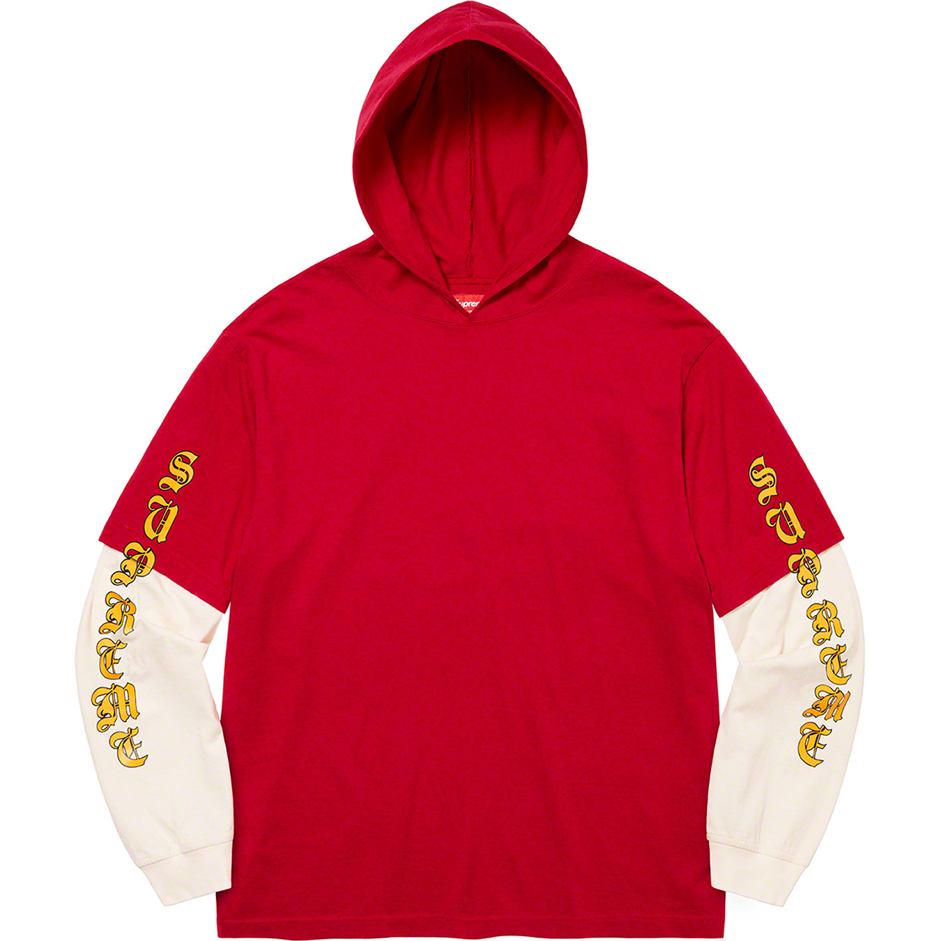 Layered Hooded L/S Top
