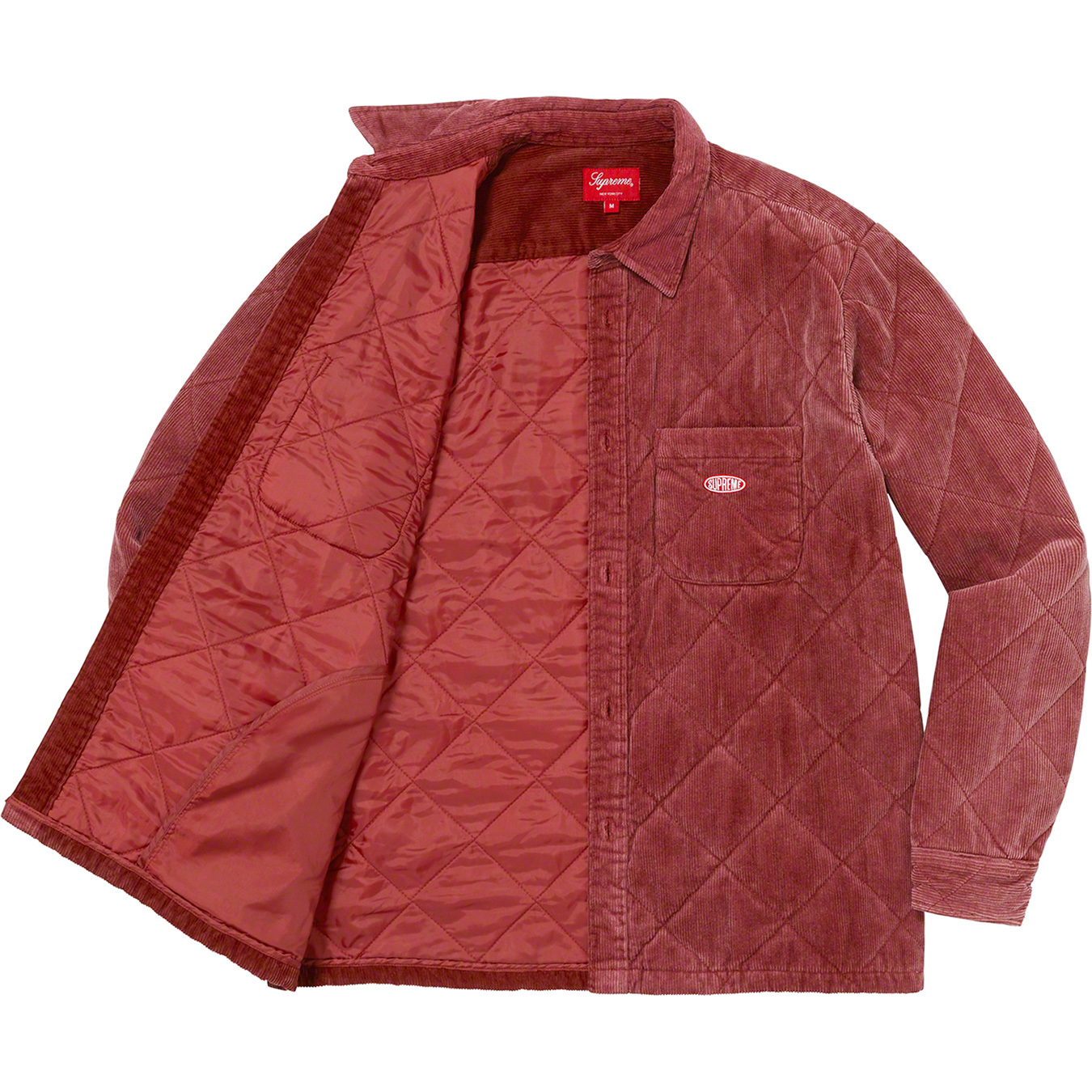 Quilted Corduroy Shirt