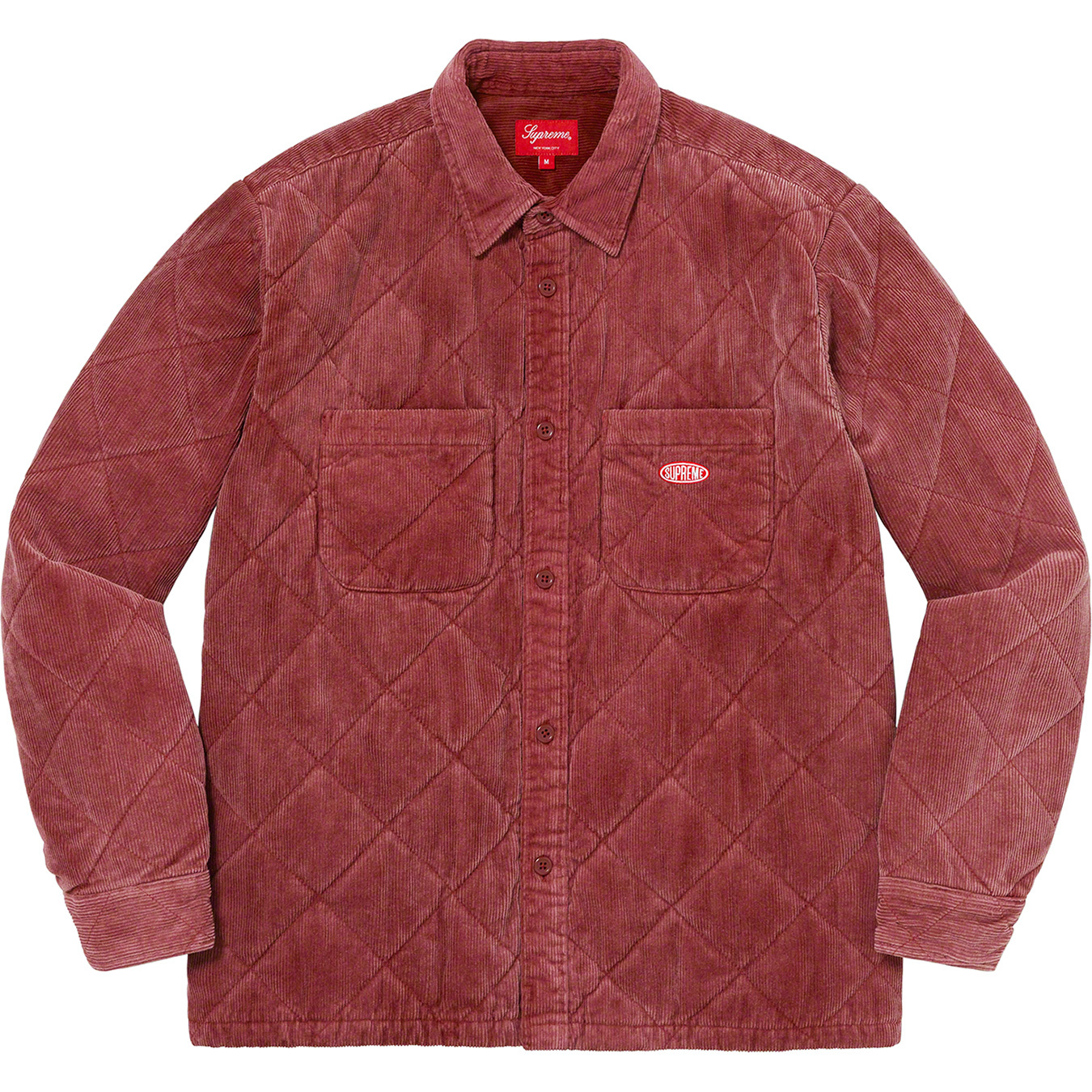 Quilted Corduroy Shirt