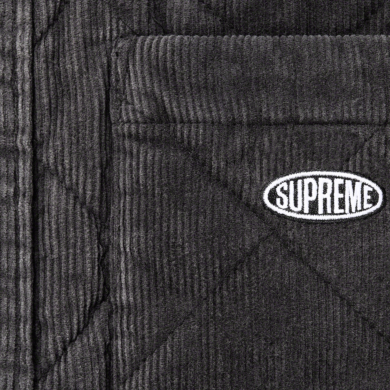 Quilted Corduroy Shirt