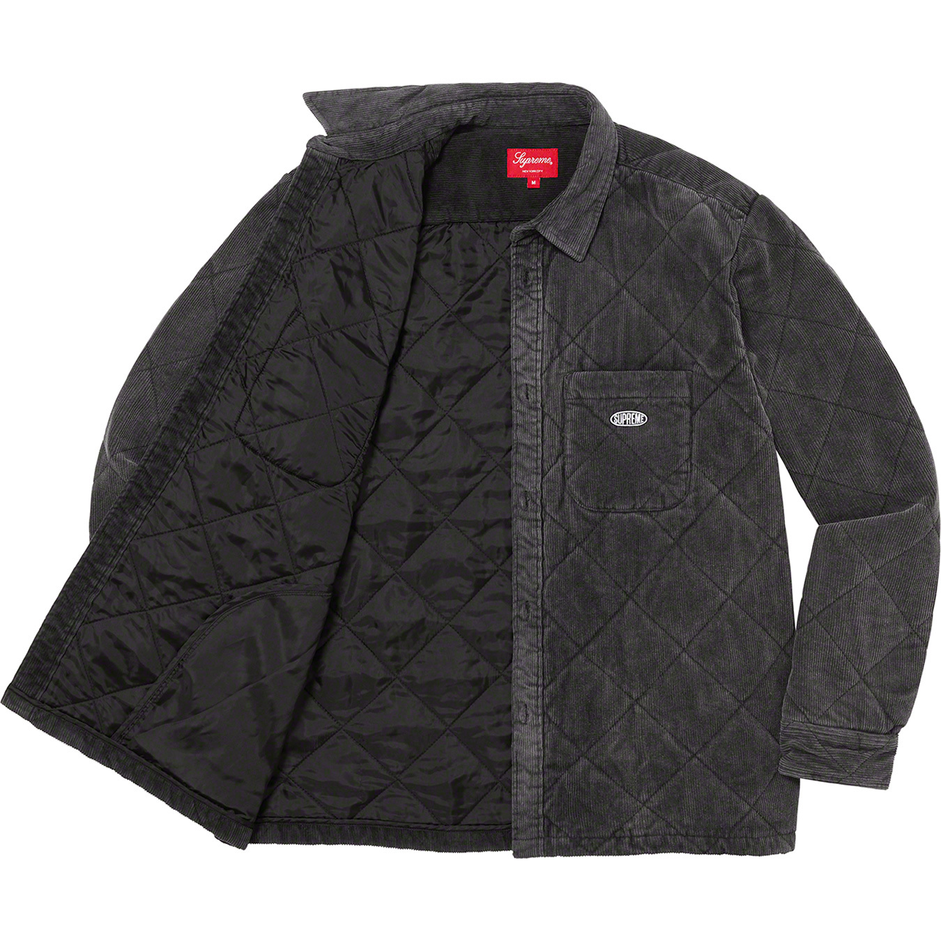 Quilted Corduroy Shirt