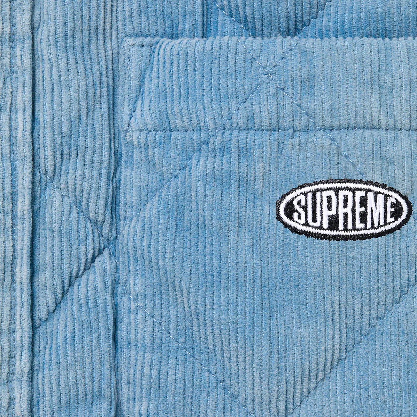 Quilted Corduroy Shirt