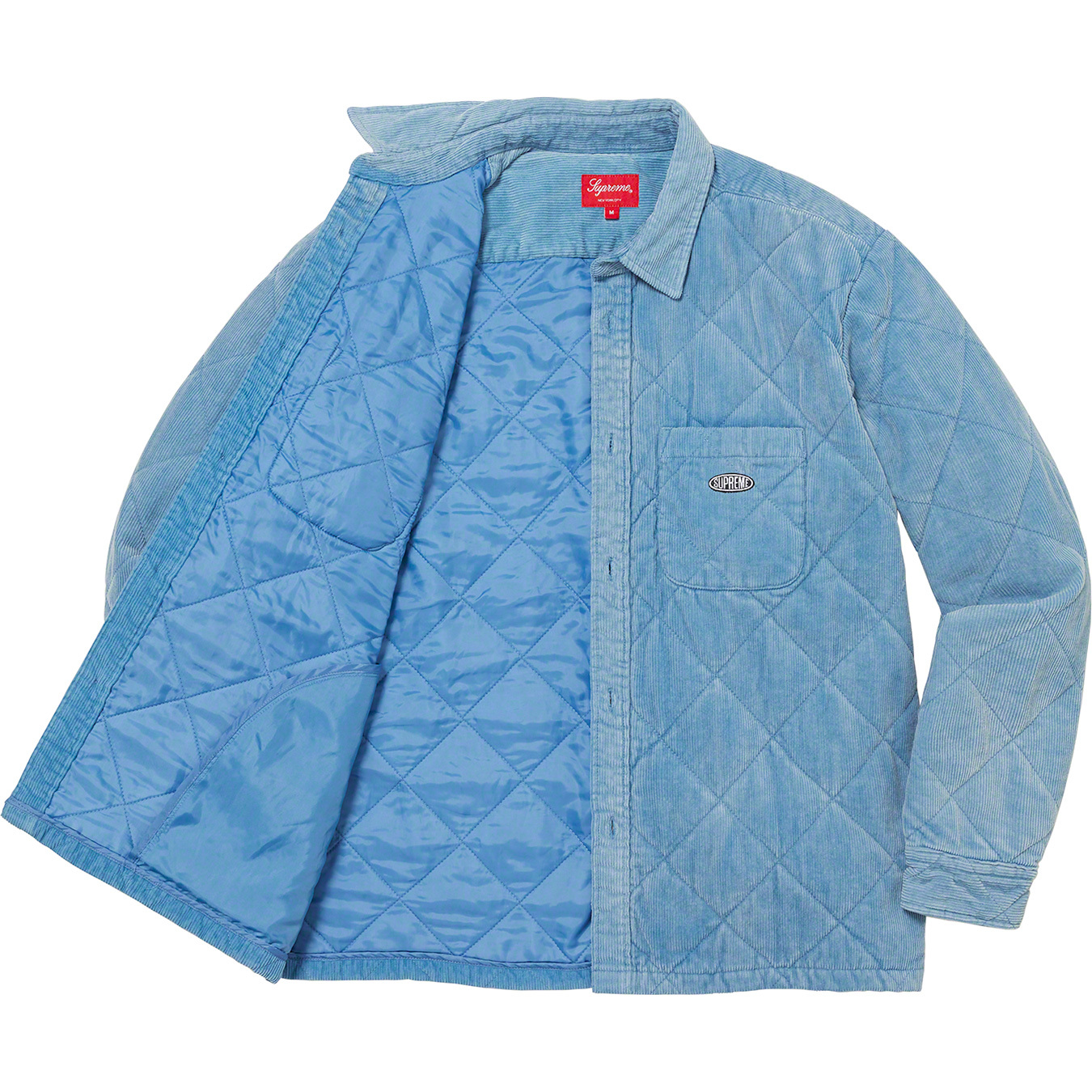 Quilted Corduroy Shirt