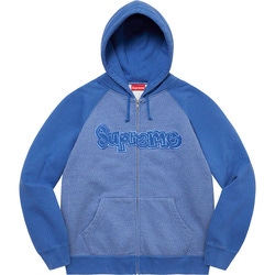 Gonz Appliqué Zip Up Hooded Sweatshirt