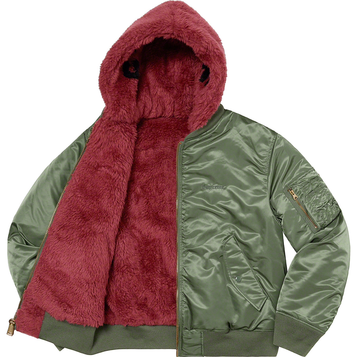 Faux Fur Reversible MA-1