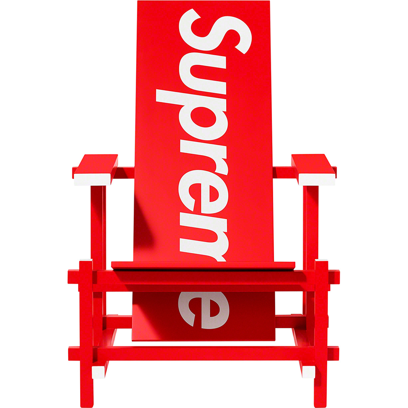 Supreme®/Gerrit Rietveld Red Blue Chair for Cassina