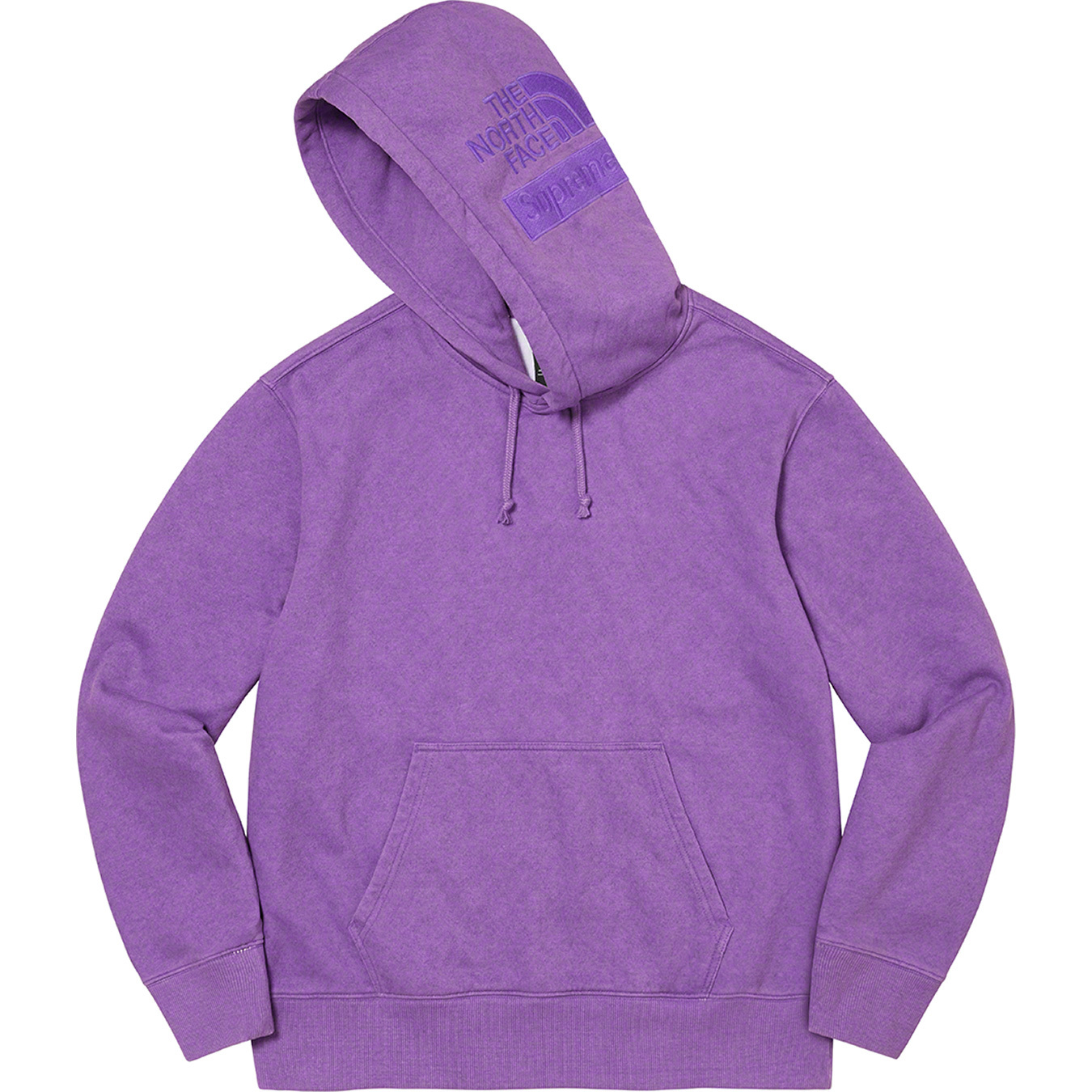 Supreme®/The North Face® Pigment Printed Hooded Sweatshirt