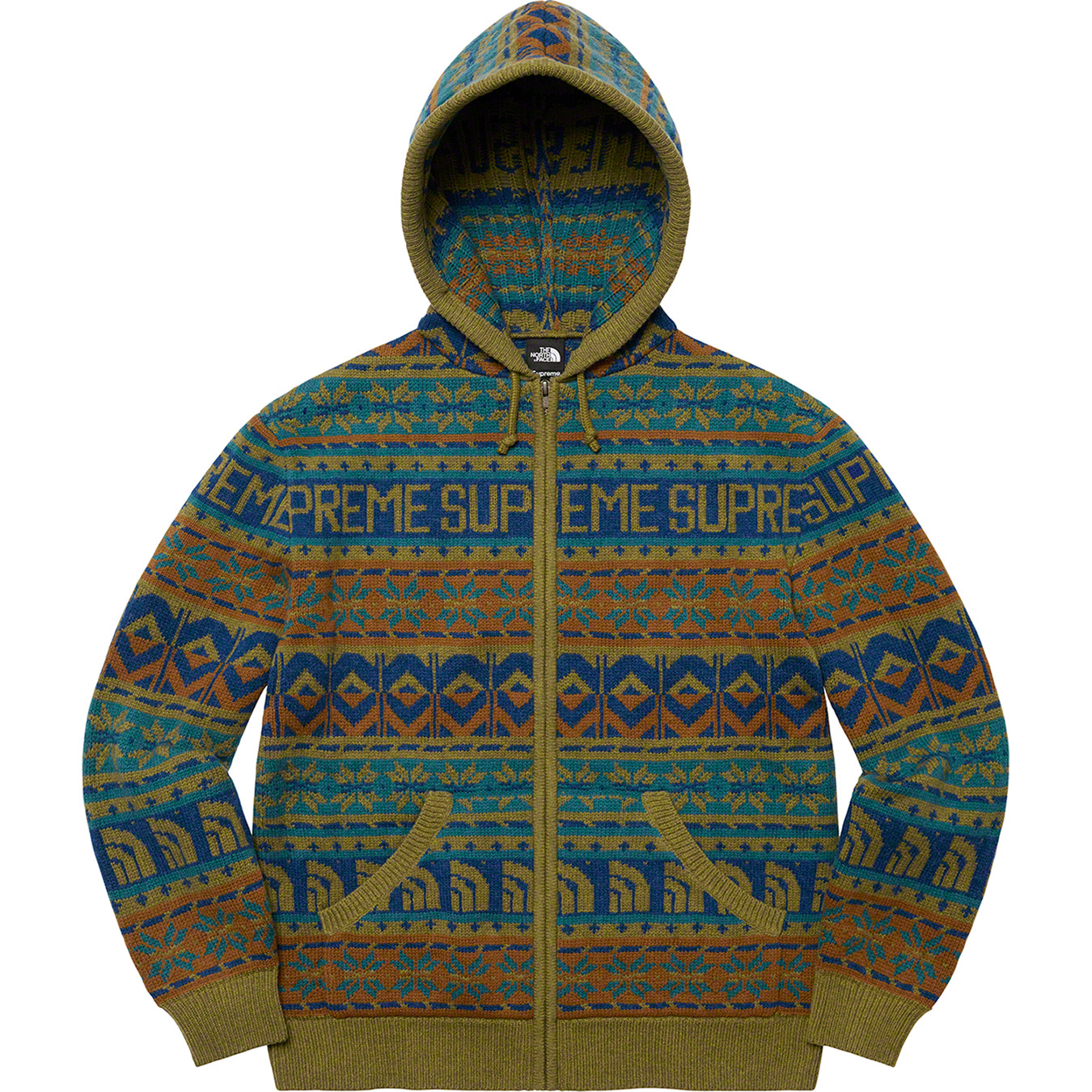 Supreme®/The North Face® Zip Up Hooded Sweater