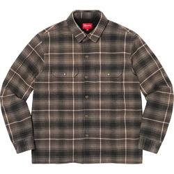 Shearling Lined Flannel Shirt