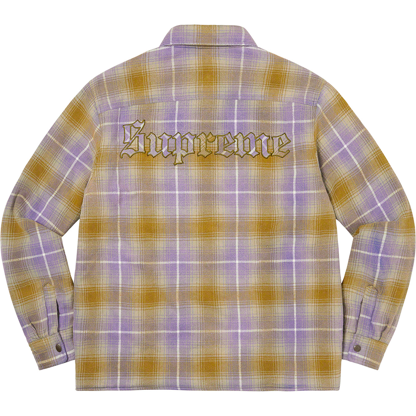 Shearling Lined Flannel Shirt