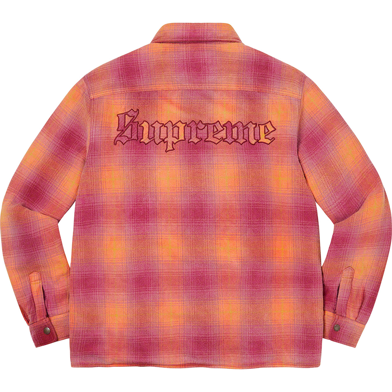 Shearling Lined Flannel Shirt