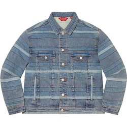 Layered Denim Trucker Jacket