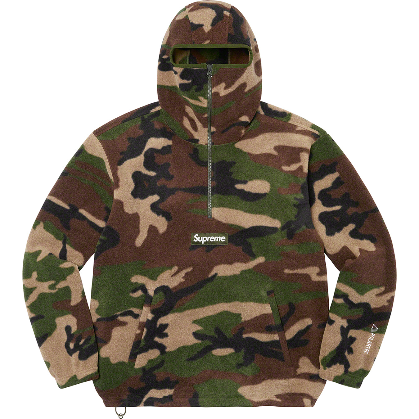 Polartec® Facemask Half Zip Pullover
