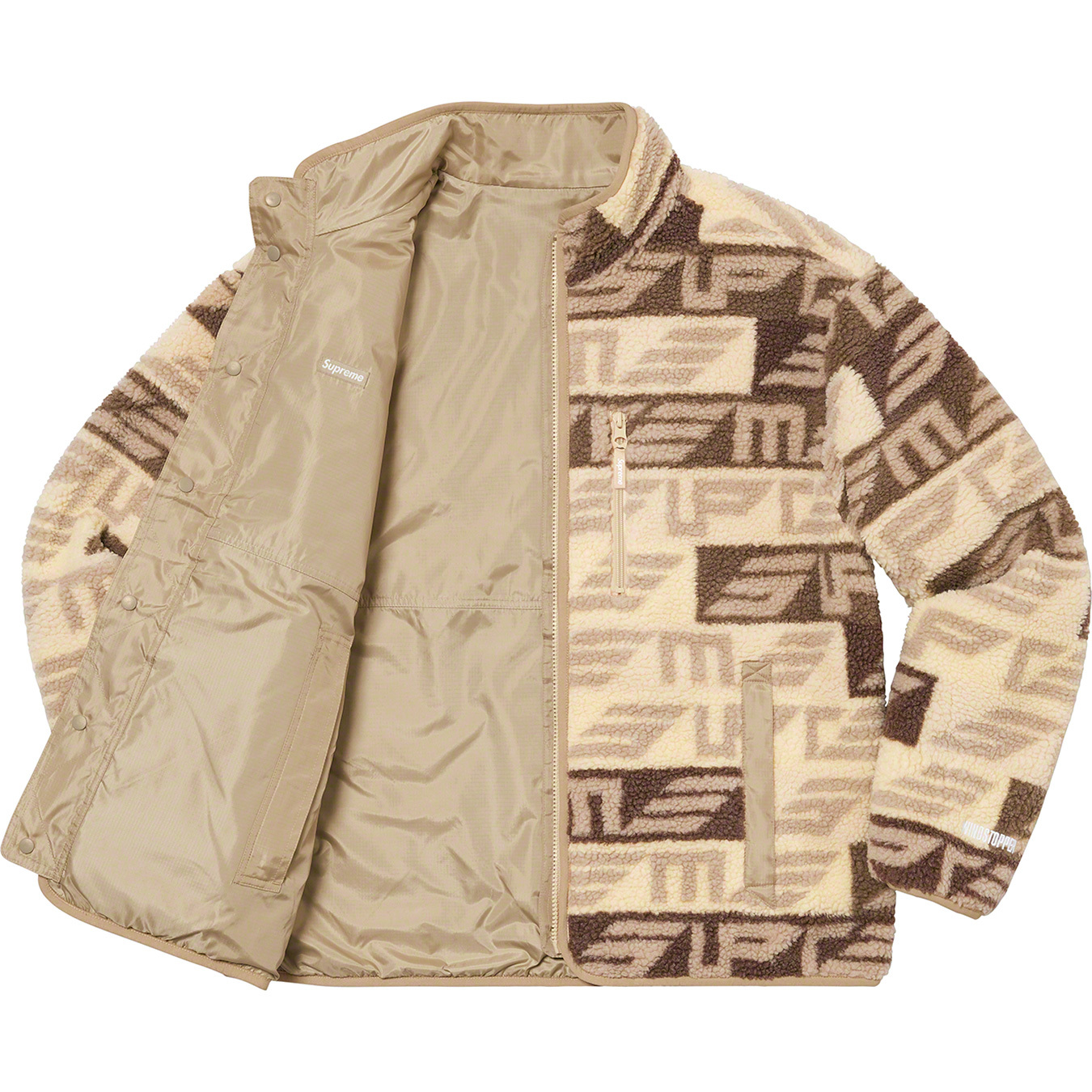 Geo Reversible WINDSTOPPER® Fleece Jacket