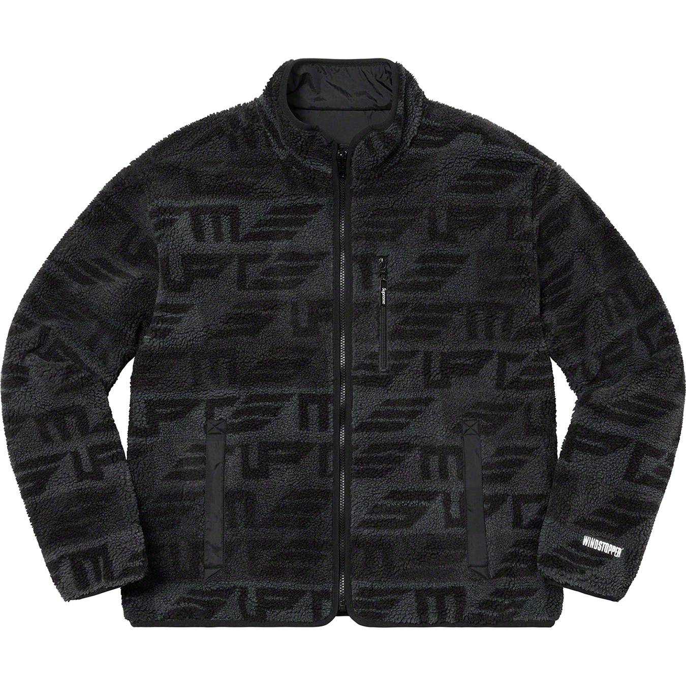 Geo Reversible WINDSTOPPER® Fleece Jacket