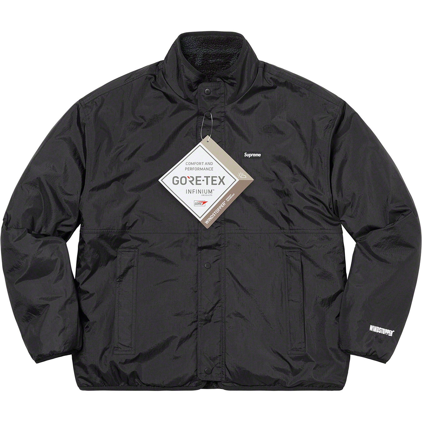 Geo Reversible WINDSTOPPER® Fleece Jacket