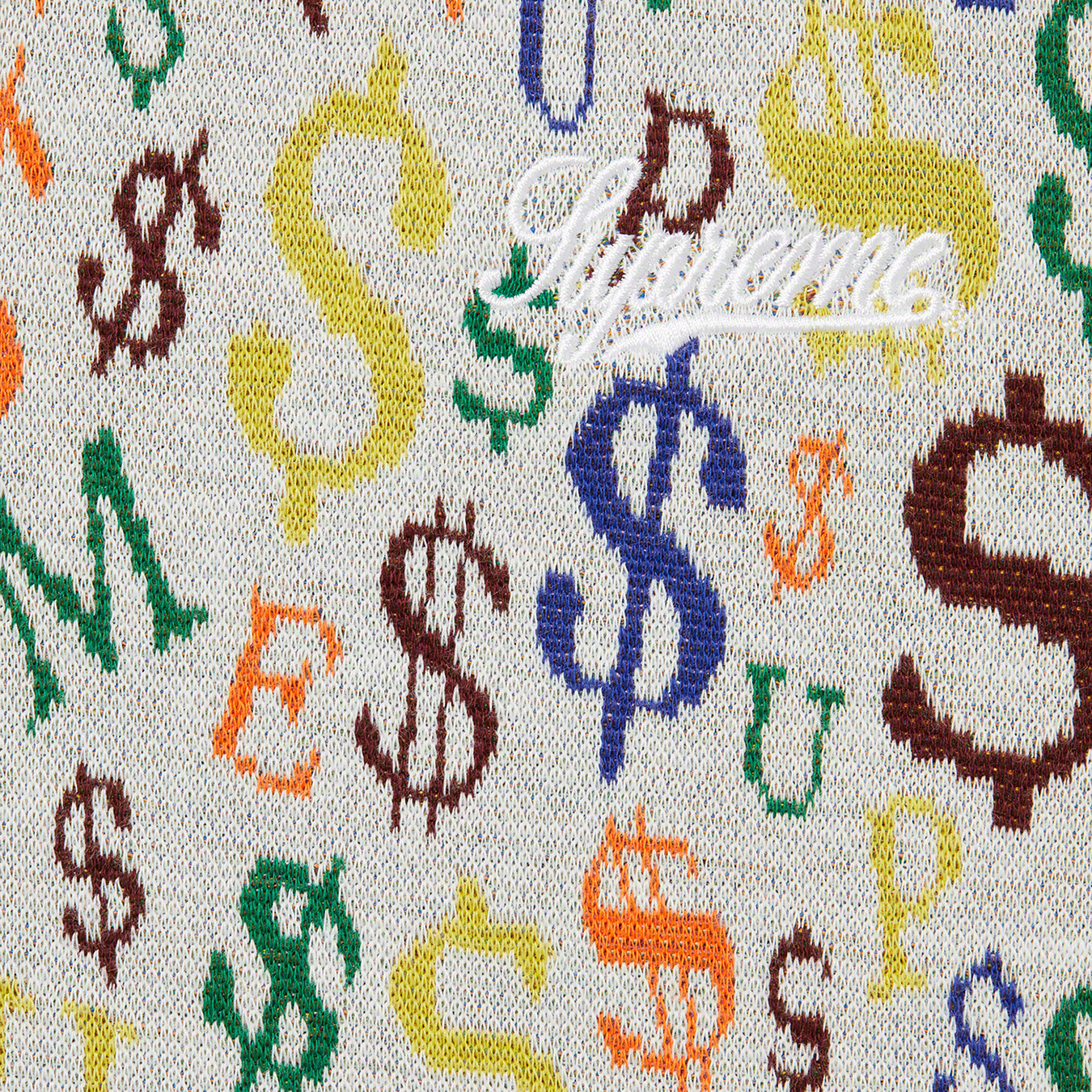 Currency Jacquard Zip L/S Polo
