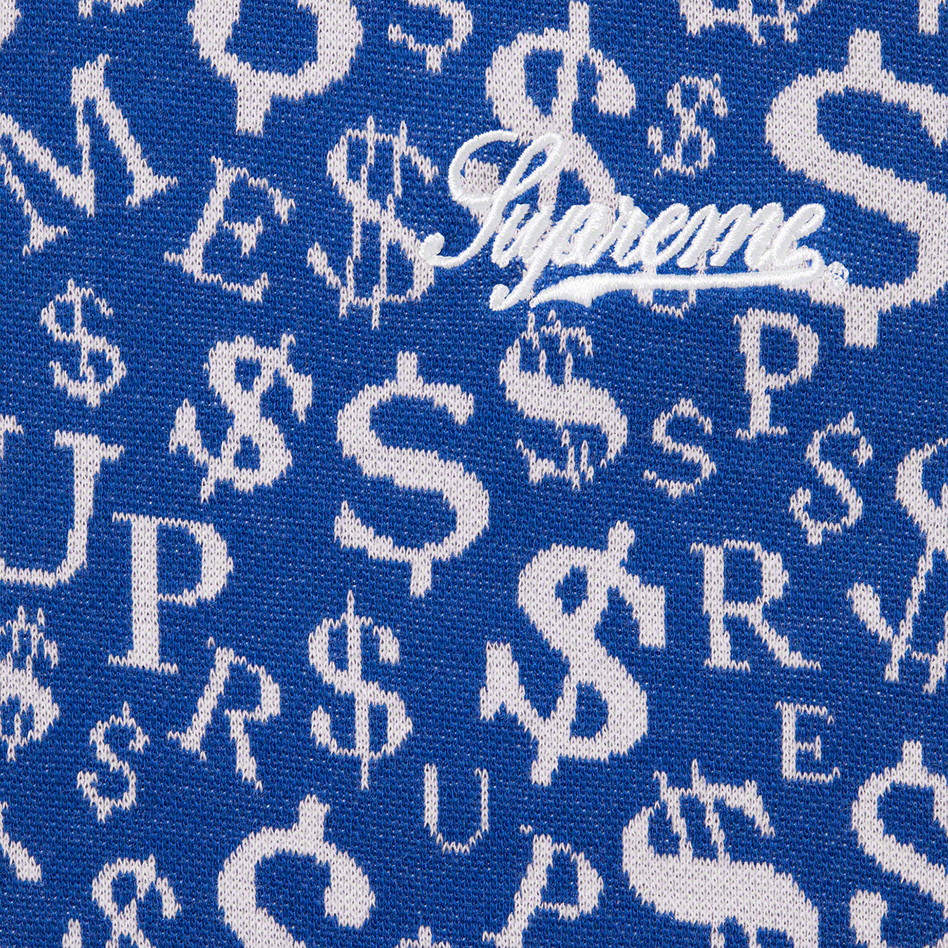Currency Jacquard Zip L/S Polo