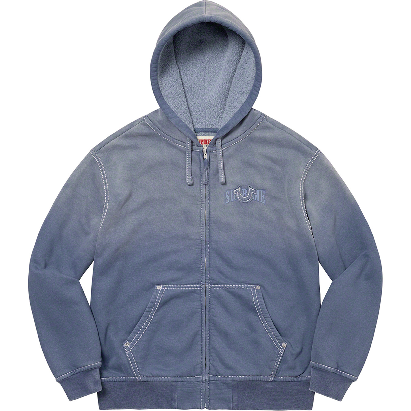 Supreme®/True Religion® Zip Up Hooded Sweatshirt