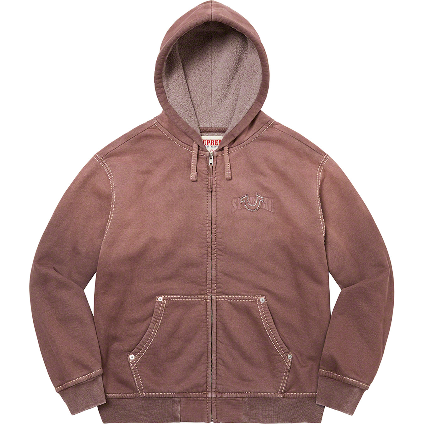 Supreme®/True Religion® Zip Up Hooded Sweatshirt