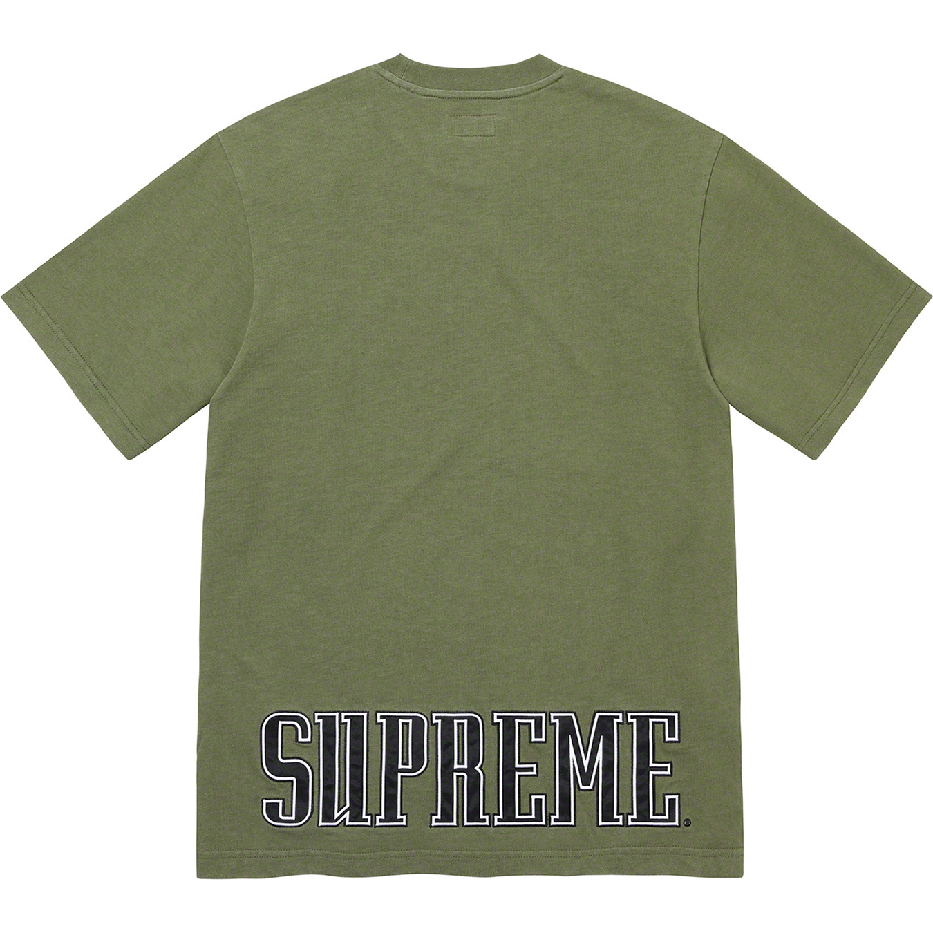 Contrast Appliqué S/S Top