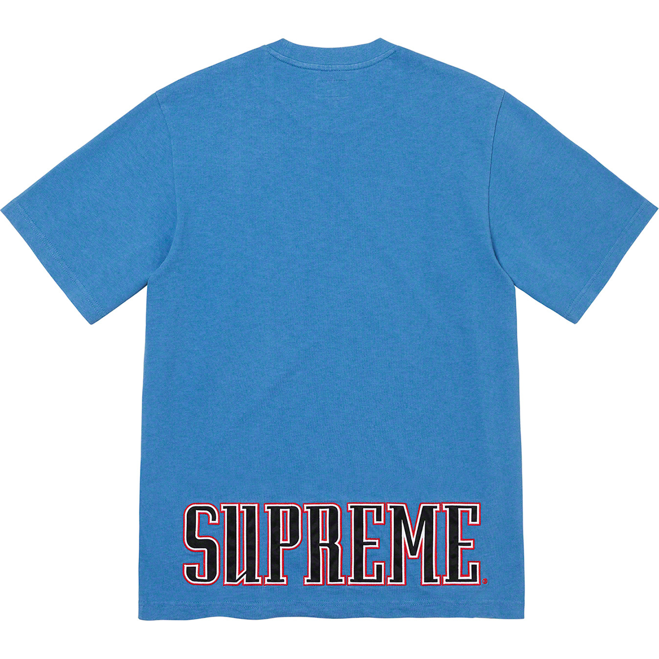 Contrast Appliqué S/S Top
