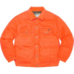 Supreme®/Schott® <br>Canvas Down Trucker Jacket