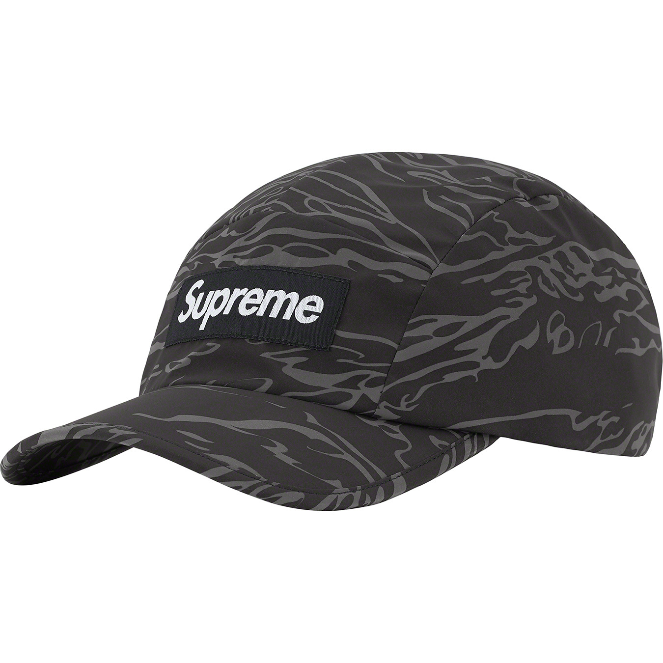 Tiger Camo Reflective Camp Cap