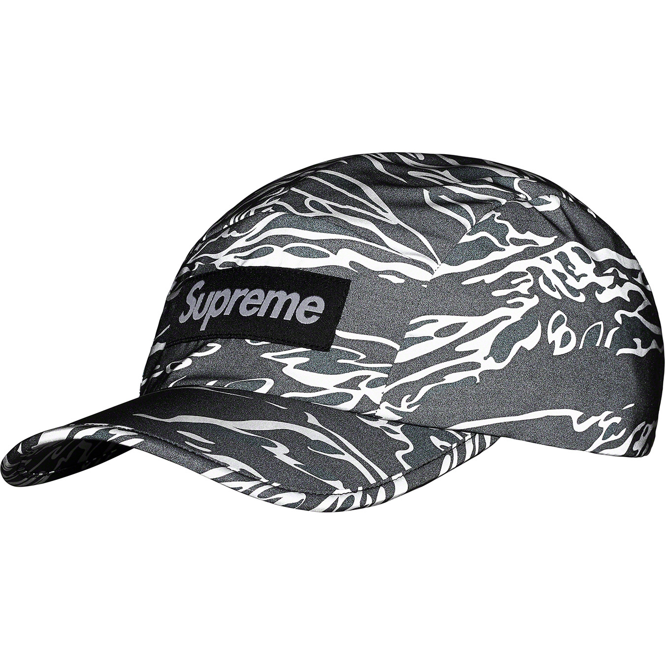 Tiger Camo Reflective Camp Cap