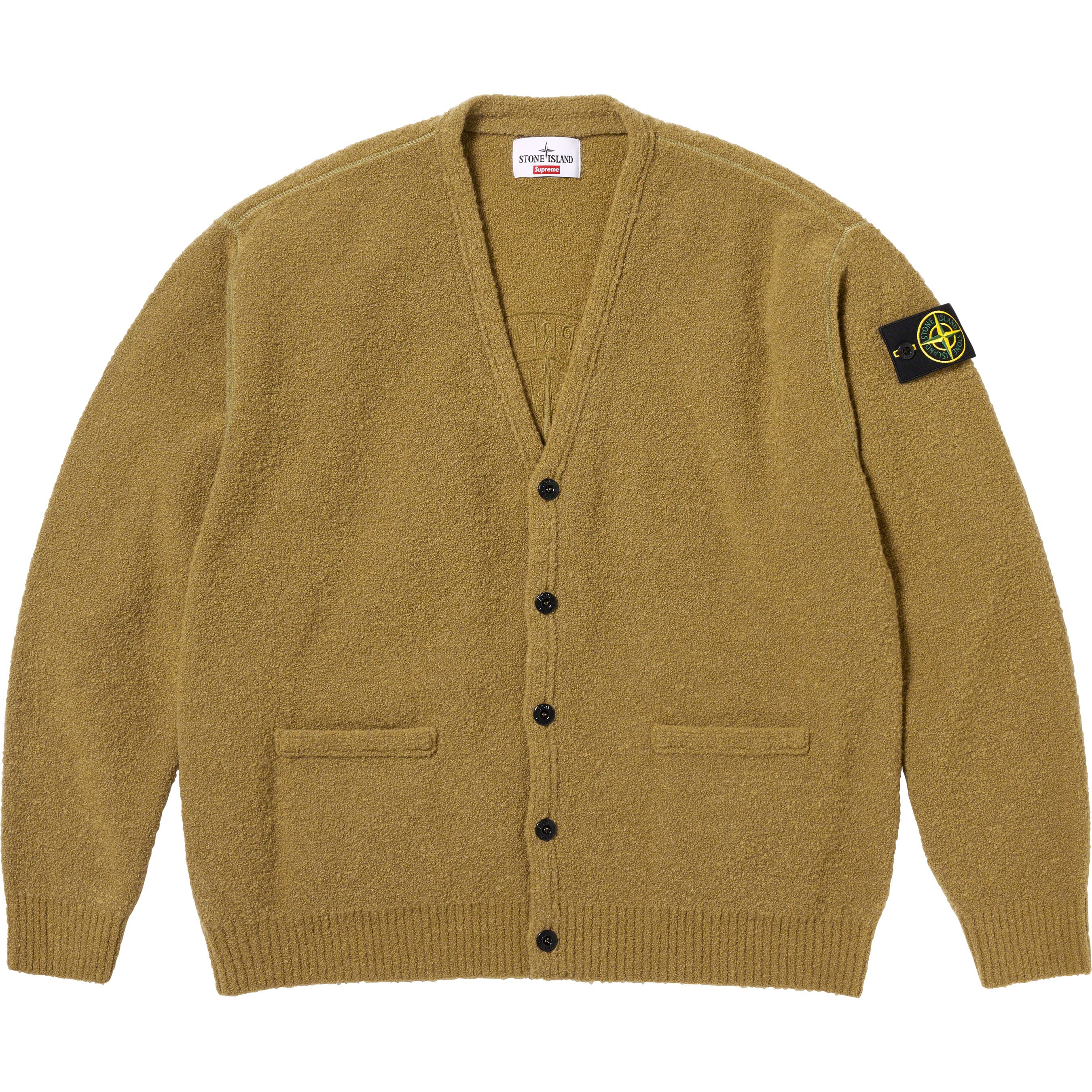 Supreme®/Stone Island® Bouclé Cardigan